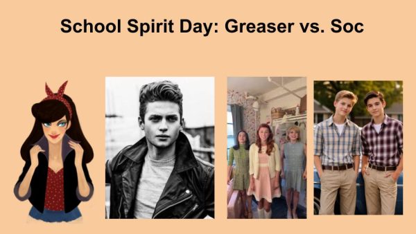 School Spirit Day: Greaser vs Soc